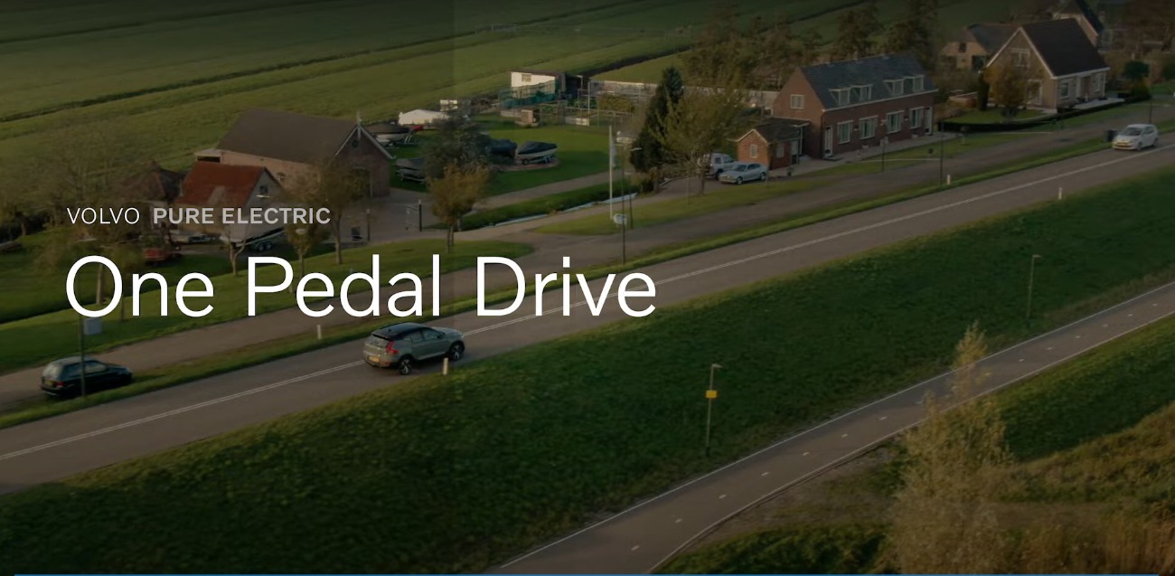 Volvo Pure Electric One Pedal Drive