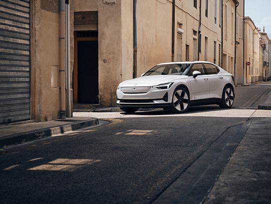 Polestar Exterieur Wit Voorkant