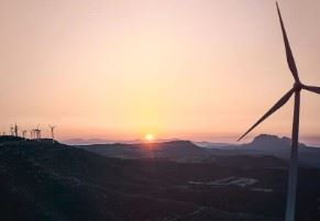 SvensCar Toekomst Windmolen Zonsopgang 